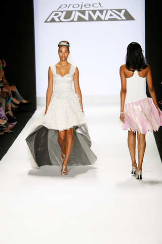 Illustration for article titled Project Runway Fashion Show: Suede